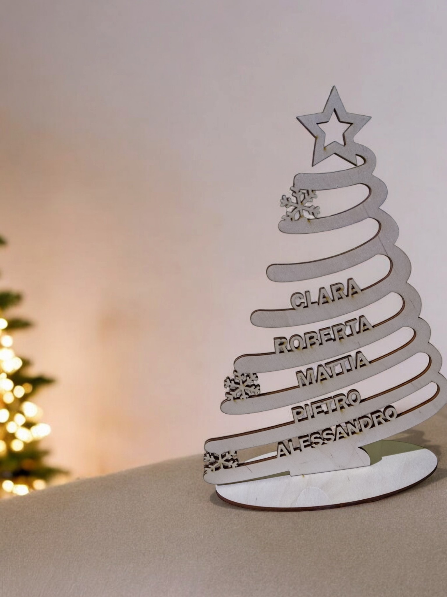 Albero natale personalizzato