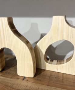 Vasi decorativi in legno