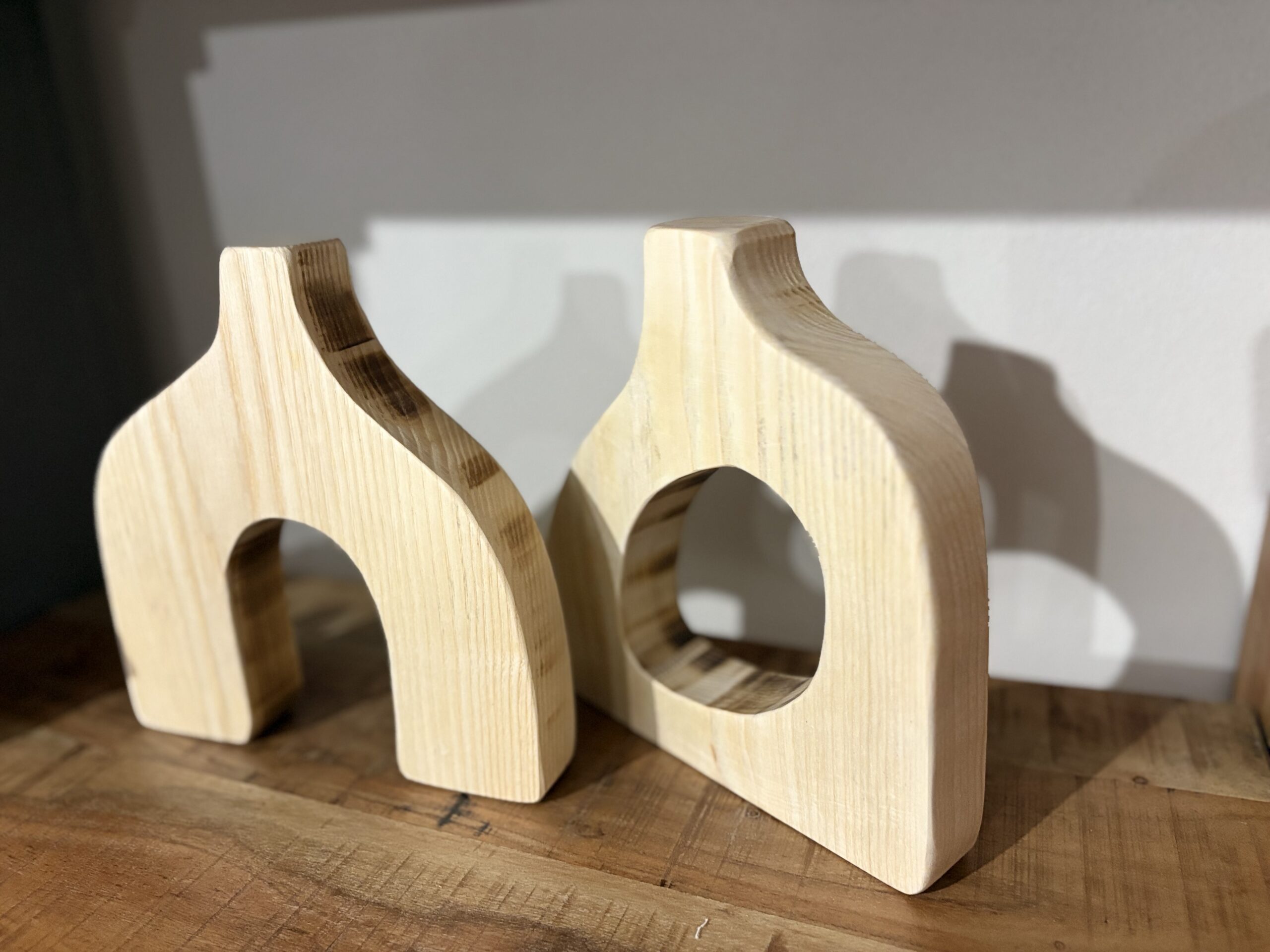 Vasi decorativi in legno - immagine 5