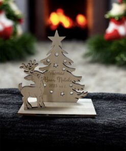 Albero Natale con renna