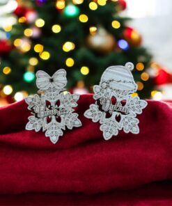 Fiocco di neve decorazione albero